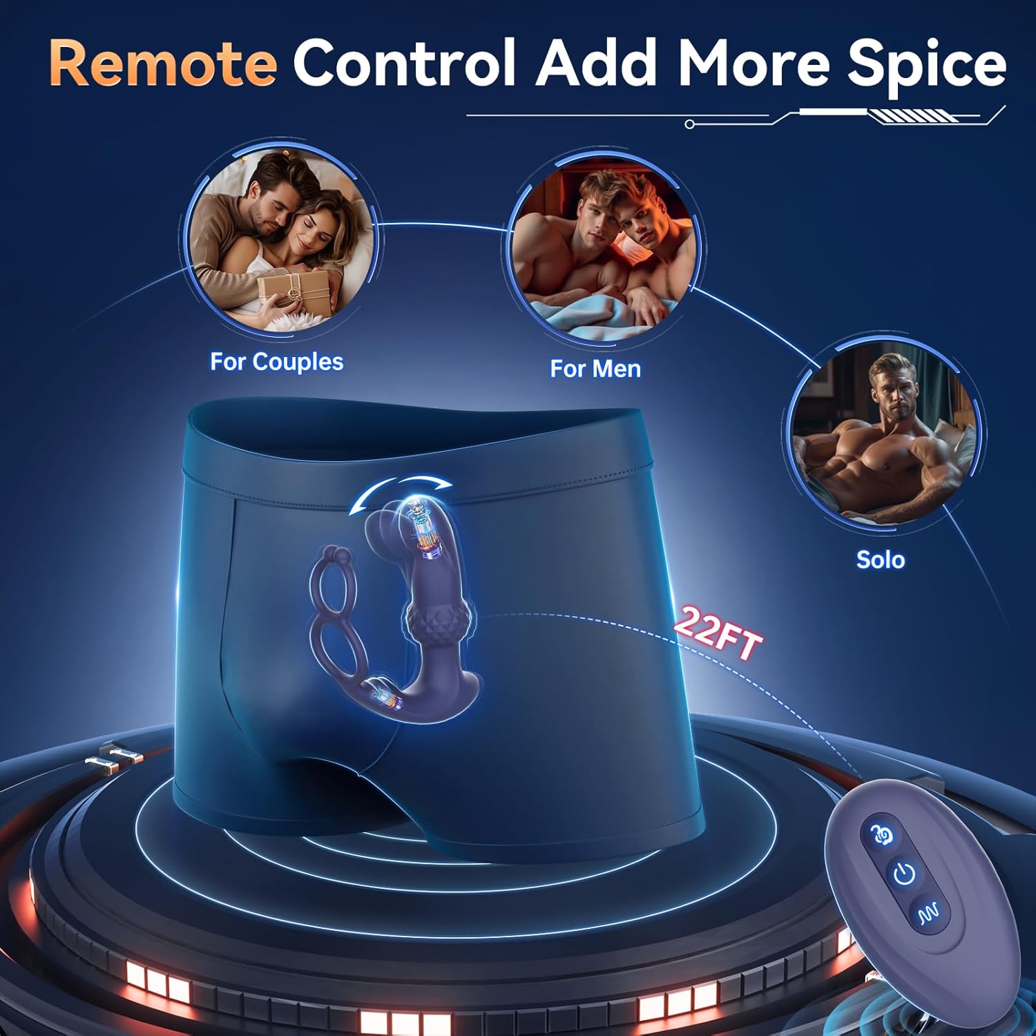 Remote control for couples